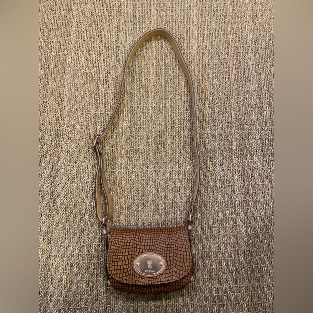 Small Vintage Fossil Crossbody Purse